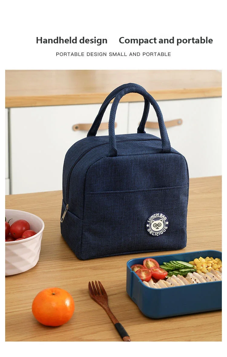 Lunch Box for Men Outdoor Heavy Duty Lunch Bags Work Leakproof Insulated Durable Thermal Cooler Bag Meal Camping Picnic