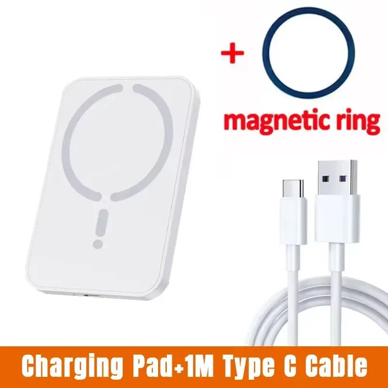 Magnetic Wireless Car Charger Mount – MagSafe Compatible, Air Vent Clip