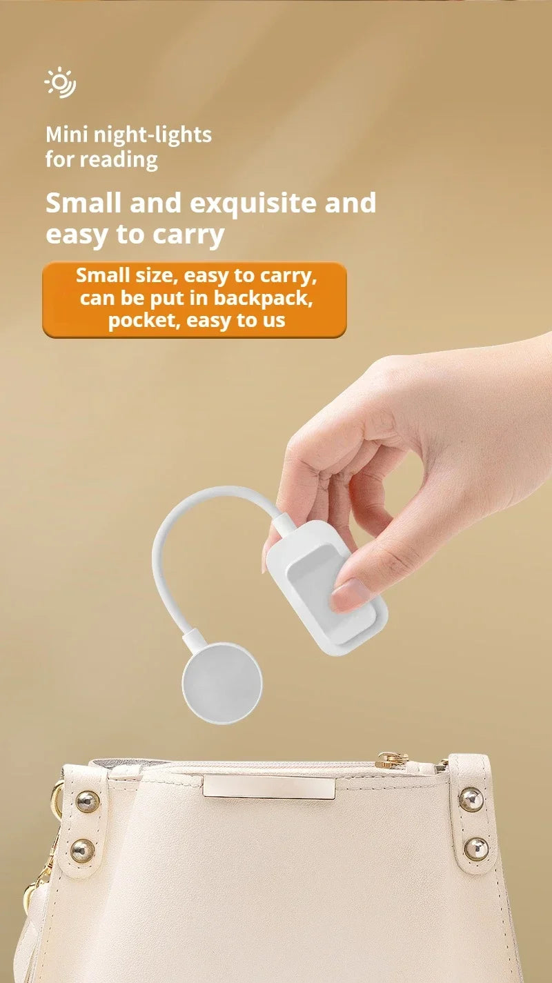 Clip-On LED Desk Lamp – Gooseneck, Memory Function, 3 Modes, Eye Protection