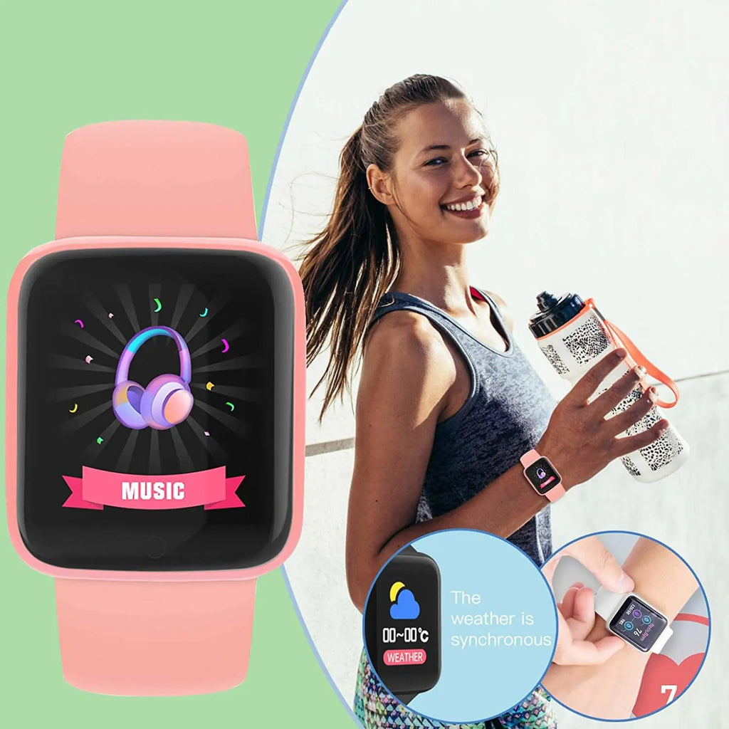 D20 Multifunctional Smart Watch – Bluetooth, Fitness & Call Alerts