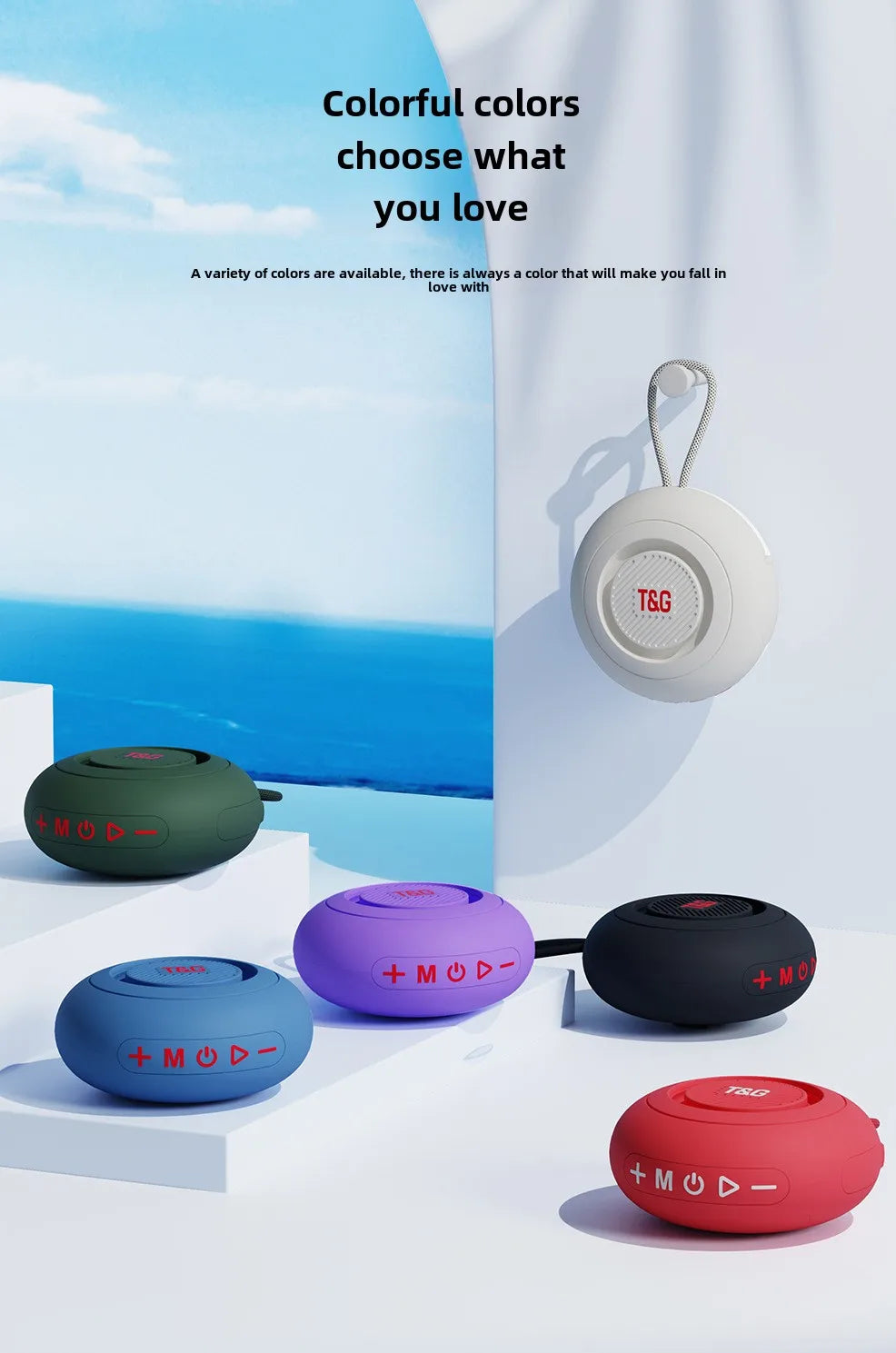 TG442 Bluetooth Subwoofer Speaker – Wireless Bass Sound for Home & Bathroom