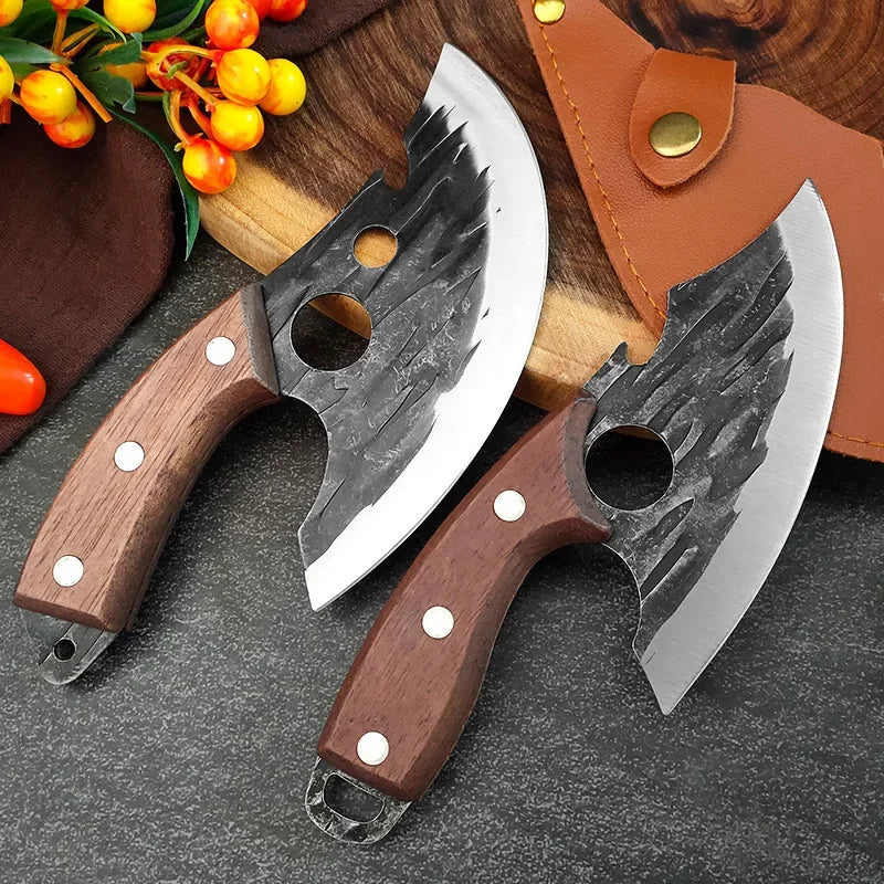 Hand-Forged Meat Cutting Knife – Professional Boning & Butcher Blade