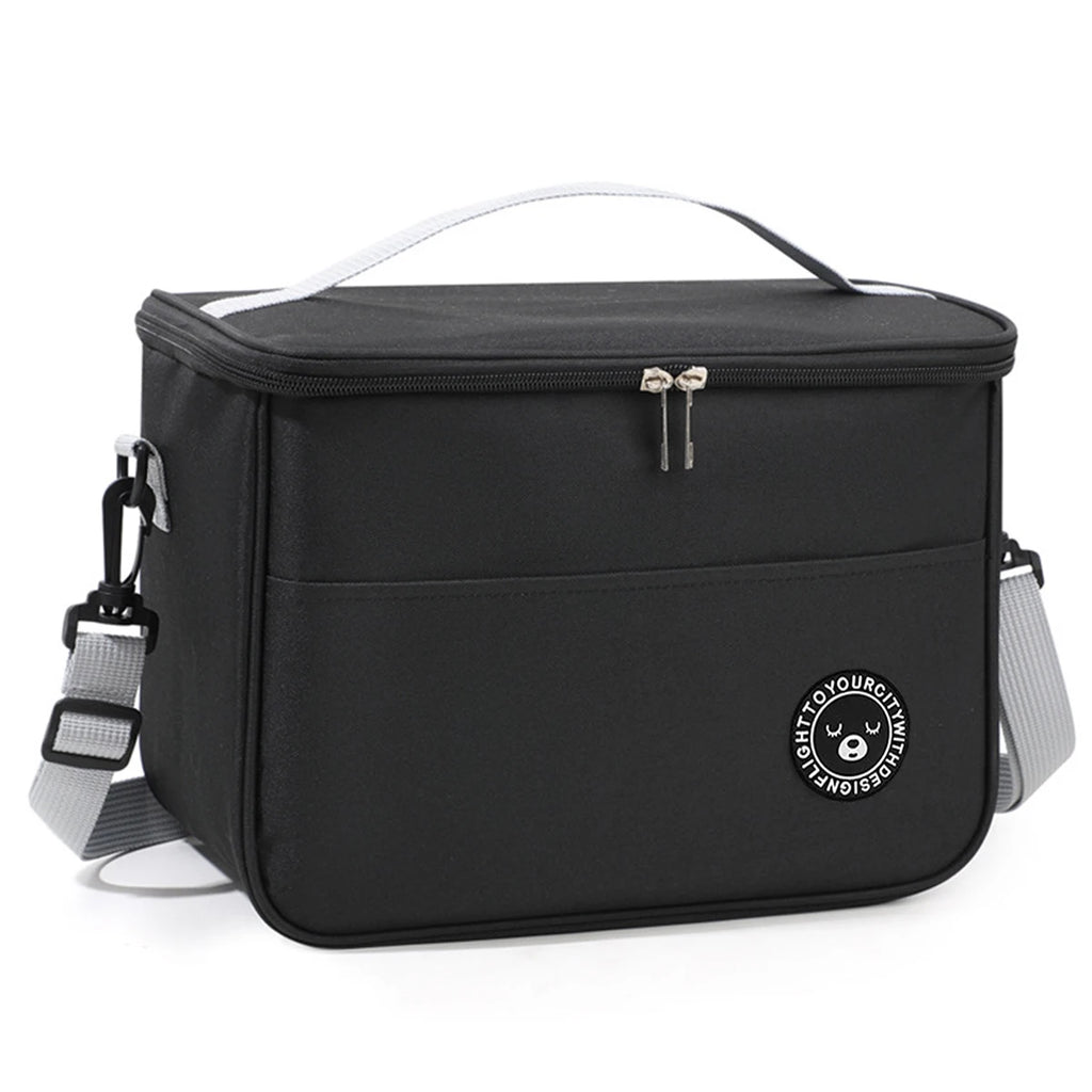 Large Insulated Lunch Bag with Shoulder Strap