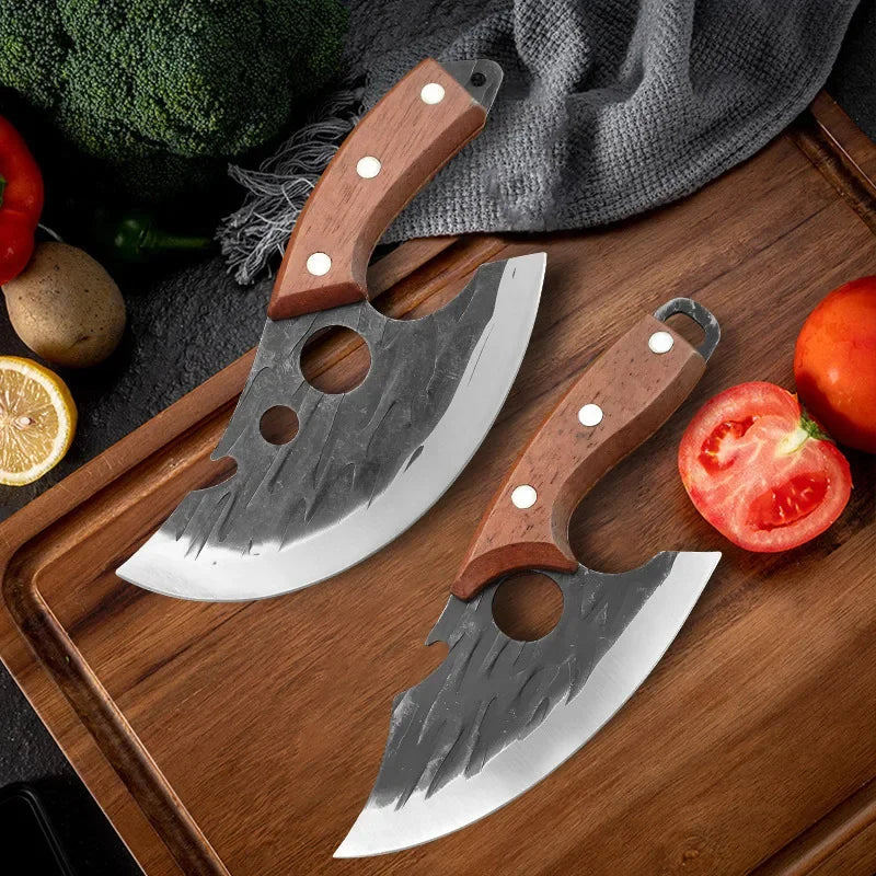 Hand-Forged Meat Cutting Knife – Professional Boning & Butcher Blade