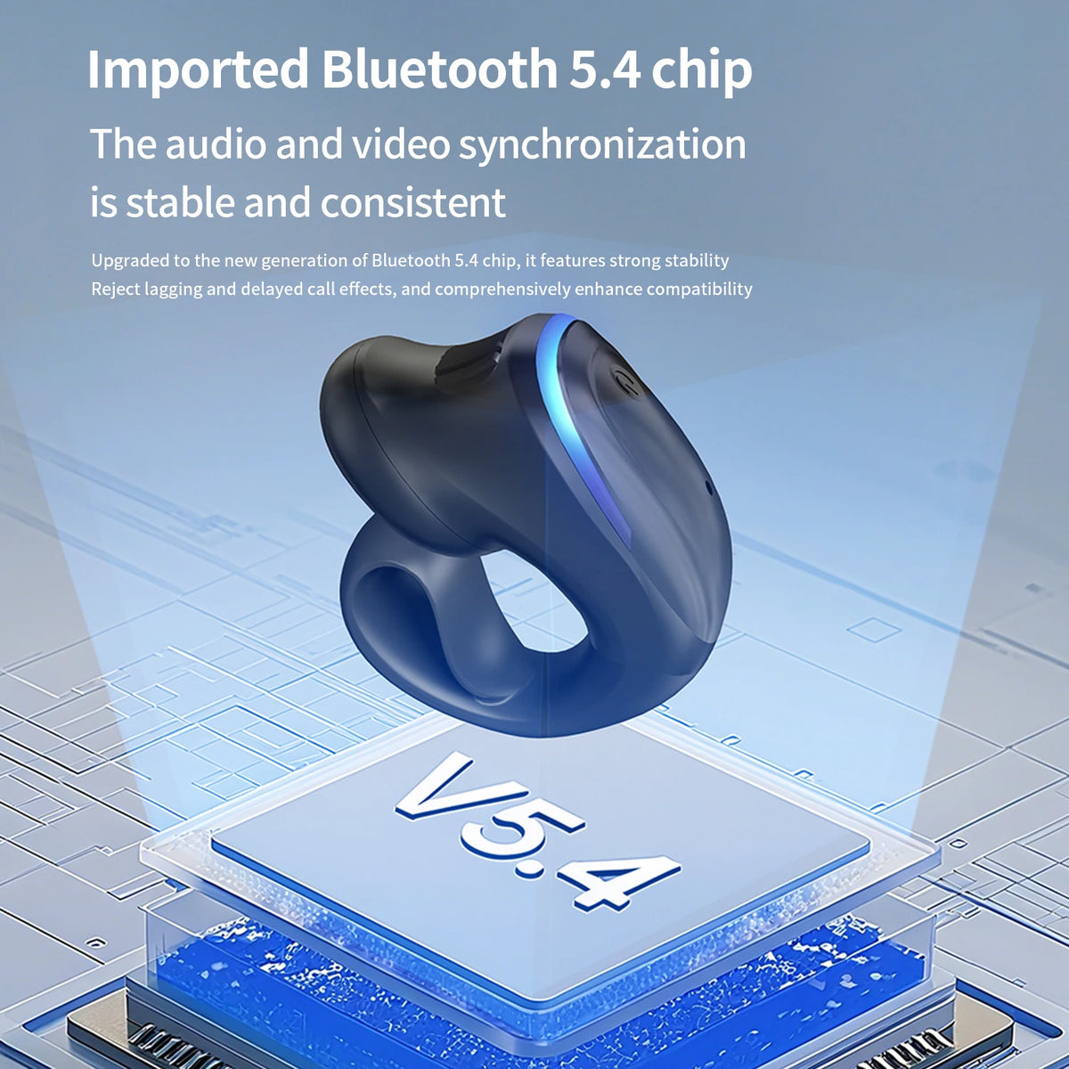 Bone Conduction Clip Sport Earbuds