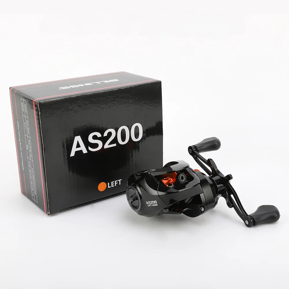 6.3:1 Baitcasting Fishing Reel, Left or Right Hand