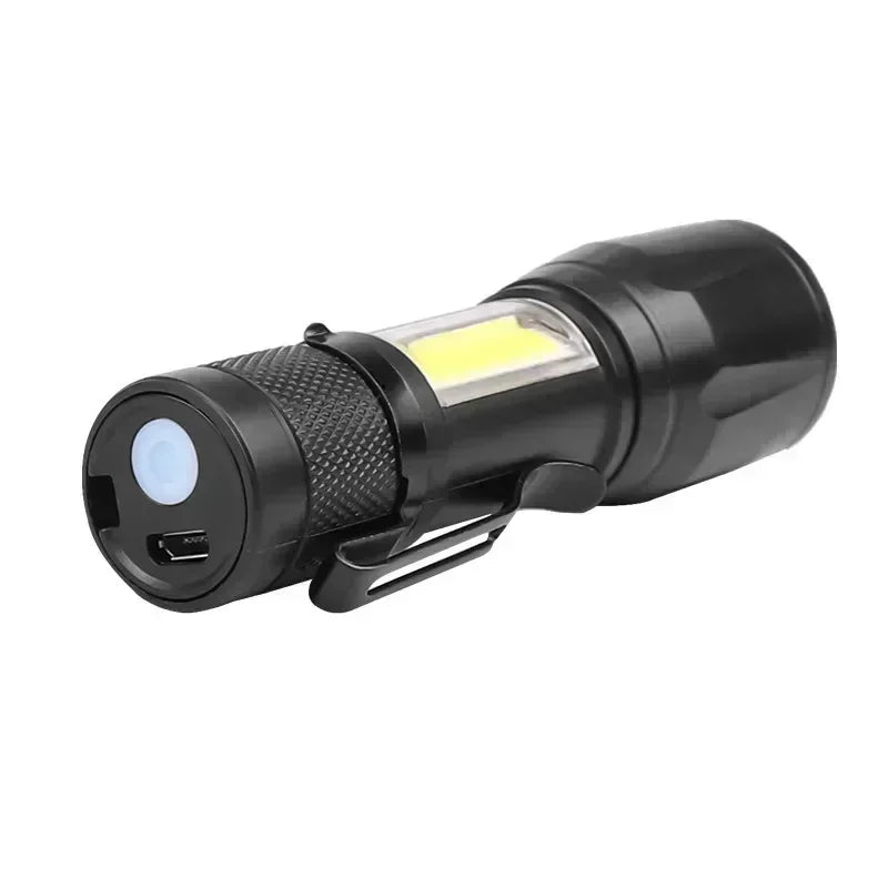 Super Bright Waterproof Tactical Flashlight – Rechargeable LED Torch