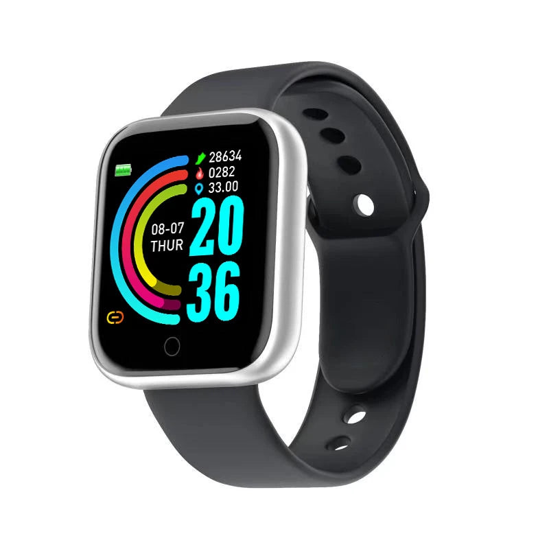 D20 Multifunctional Smart Watch – Bluetooth, Fitness & Call Alerts