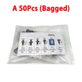 Mixed Automotive Push-Type Fastener Clip Kit