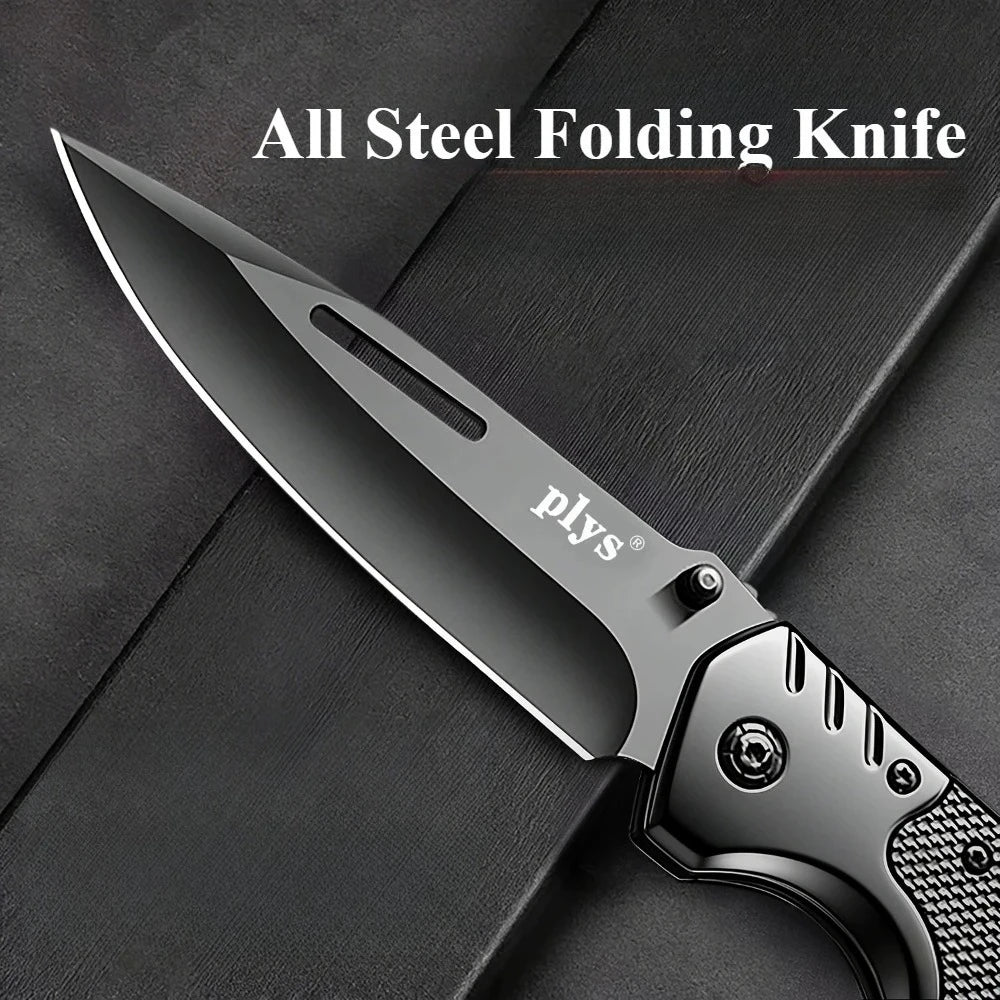 Multifunctional Folding Pocket Knife – High-Hardness Blade for Camping & Outdoor Use