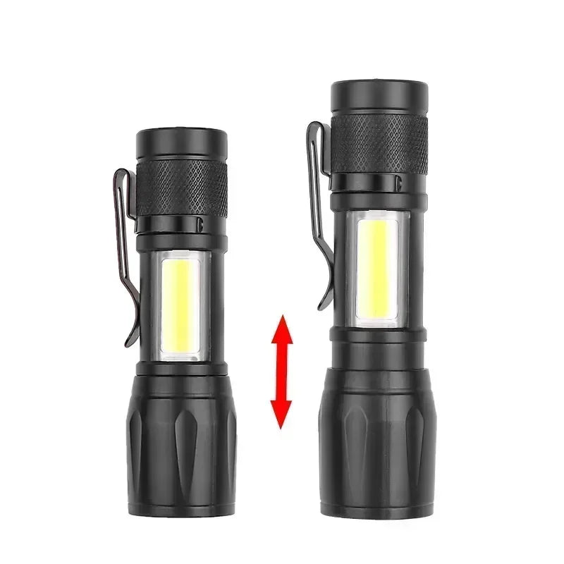 Super Bright Rechargeable LED Tactical Flashlight – Long Range Waterproof Torch