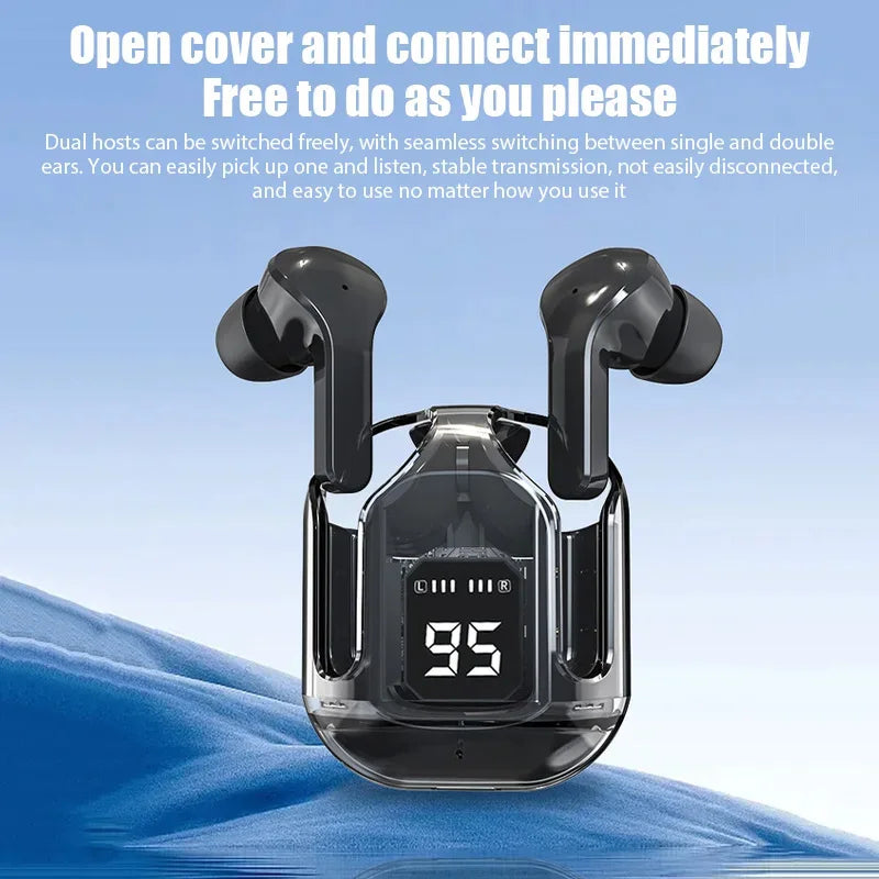 True Wireless Sport Earbuds – Bluetooth with Charging Case