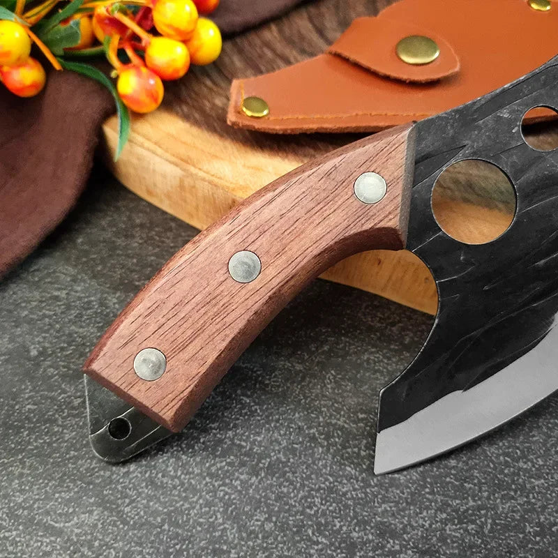 Hand-Forged Meat Cutting Knife – Professional Boning & Butcher Blade