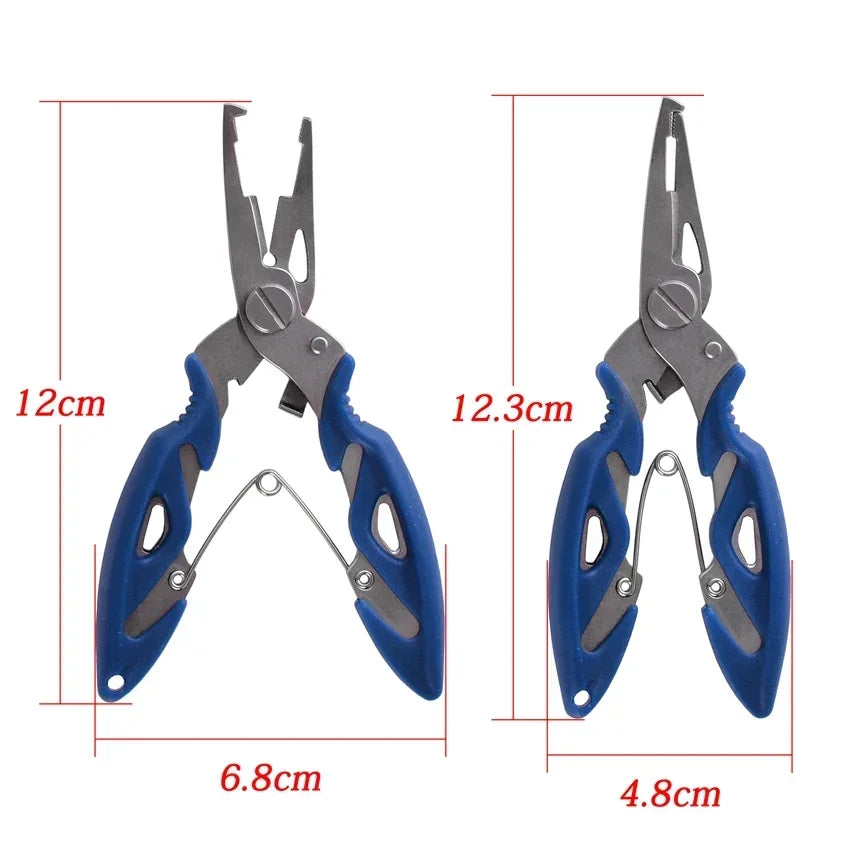 Multifunction Fishing Pliers with Hook Remover & Line Cutter