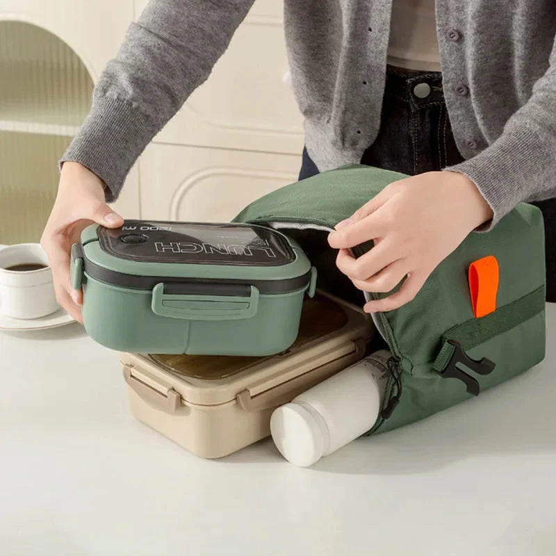 Lunch Bag Fresh Keep Lunch Box, Leakproof Cooler Bag, Food Lunch Containers, Lunch Tote Bags, for Work, Office, Picnic, Travel