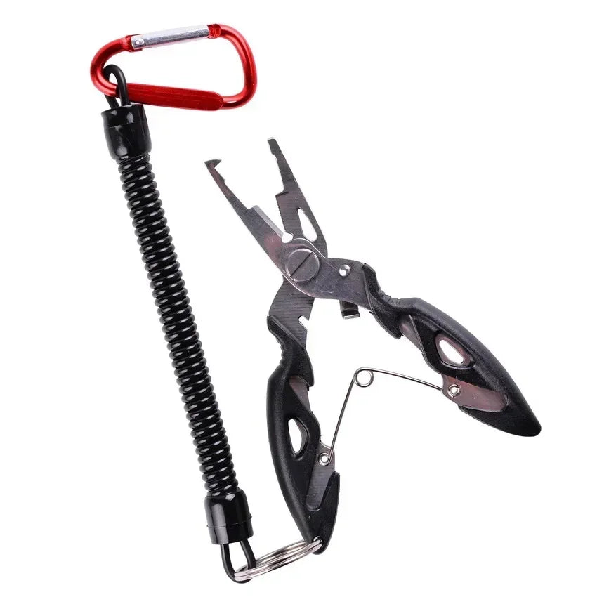 Multifunction Fishing Pliers with Hook Remover & Line Cutter