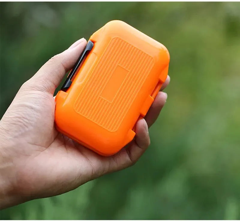 Waterproof Fishing Tackle Box for Hooks & Lures