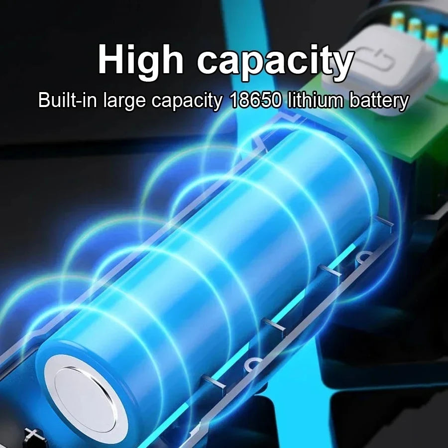 Super Bright Waterproof Tactical Flashlight – Rechargeable LED Torch