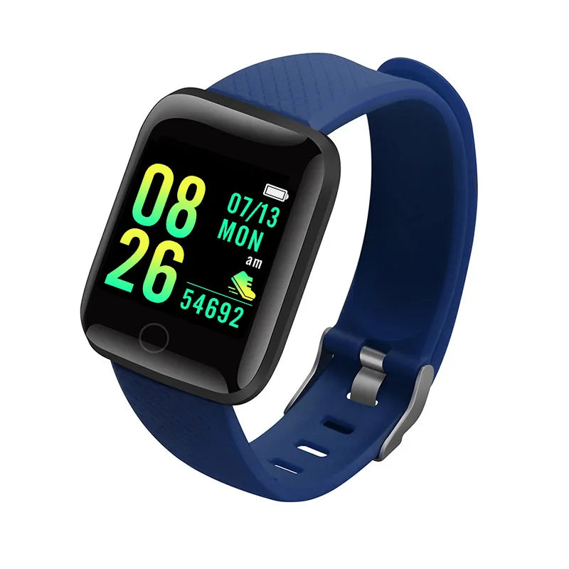 Bluetooth Smartwatch with Fitness Tracking & Music Control